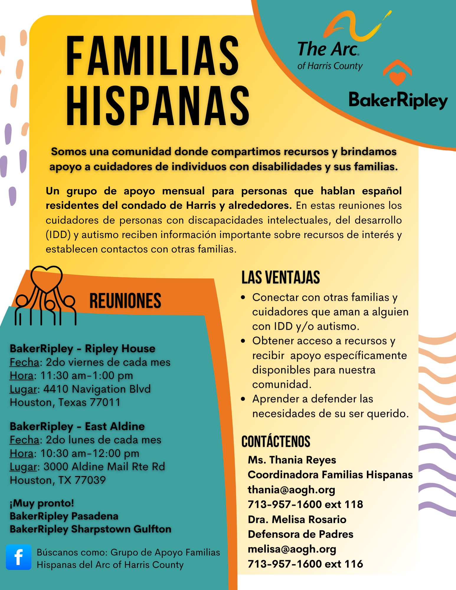 Familias Hispanas Fact Sheets